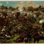 Битва под Ляояном — один из самых кровавых эпизодов Русско-японской войны. Картина Фрица Неймана