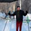 Юрий Яковлевич и на лыжах катается, и на тренажерах в Ельниковской роще занимается. Фото Юрия Никандрова