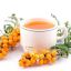 Чай с имбирем,  облепихой и свежей  грушей от простуды