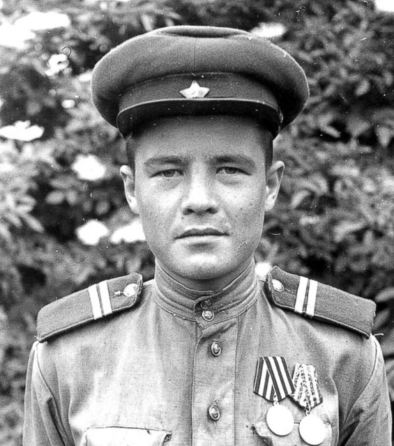 Василий Степанов в 1946 году.